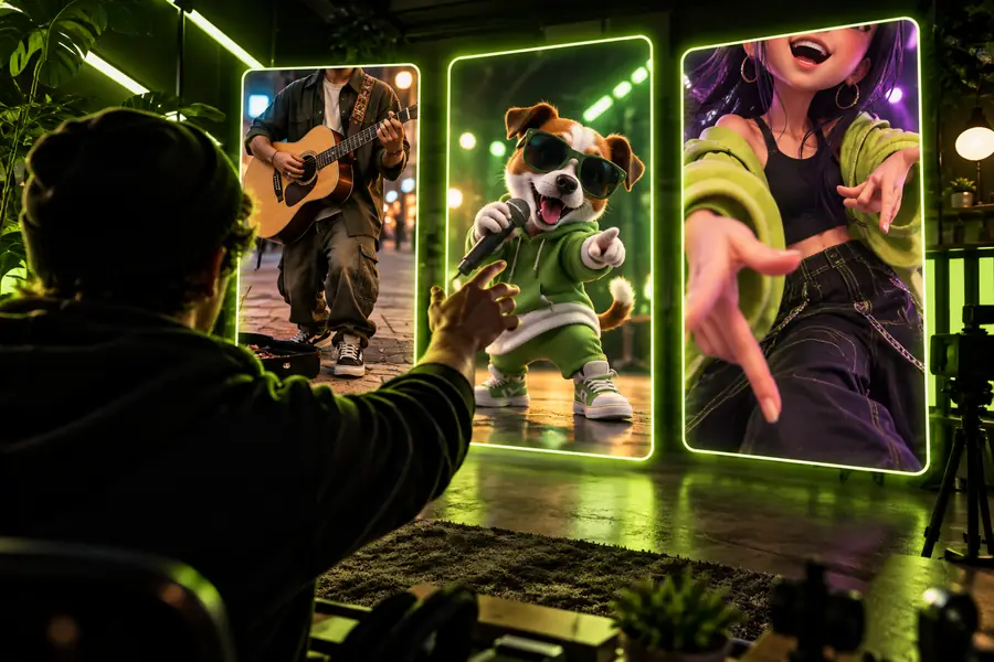 Refined TikTok-style performance with more aligned mouth movement